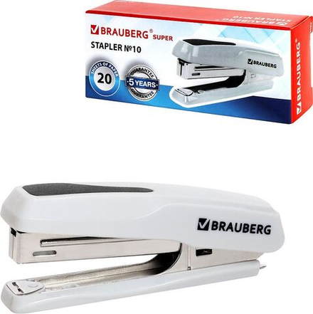 Степлер №10 BRAUBERG "Extra" (1уп/12шт)
