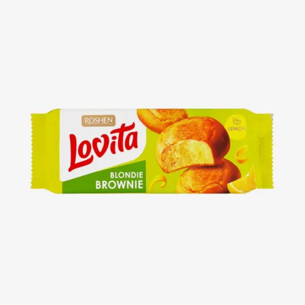 Печенье Lovita Roshen Лимон 152 гр