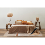 Набор наволочек из премиального сатина бежевого цвета из коллекции essential, 50х70 см