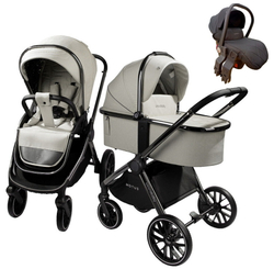 Детская коляска AmaroBaby Motus V2 3 в 1 белый