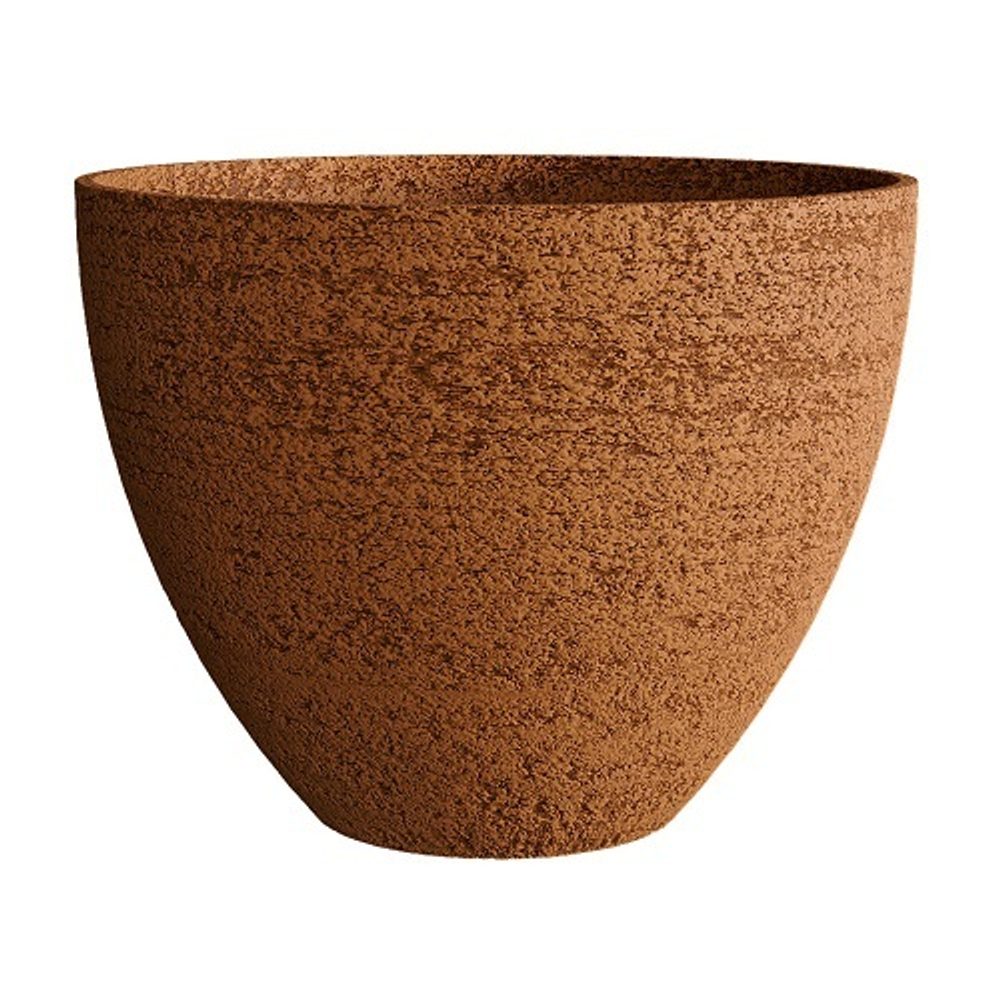 Кашпо Concretika Upon D65 H55 Erosia Ochre
