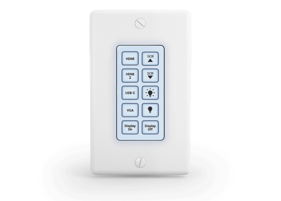 Wyrestorm SYN-KEY10 - кнопочный контроллер, 10 кнопок, для устройств линейки Synergy.
