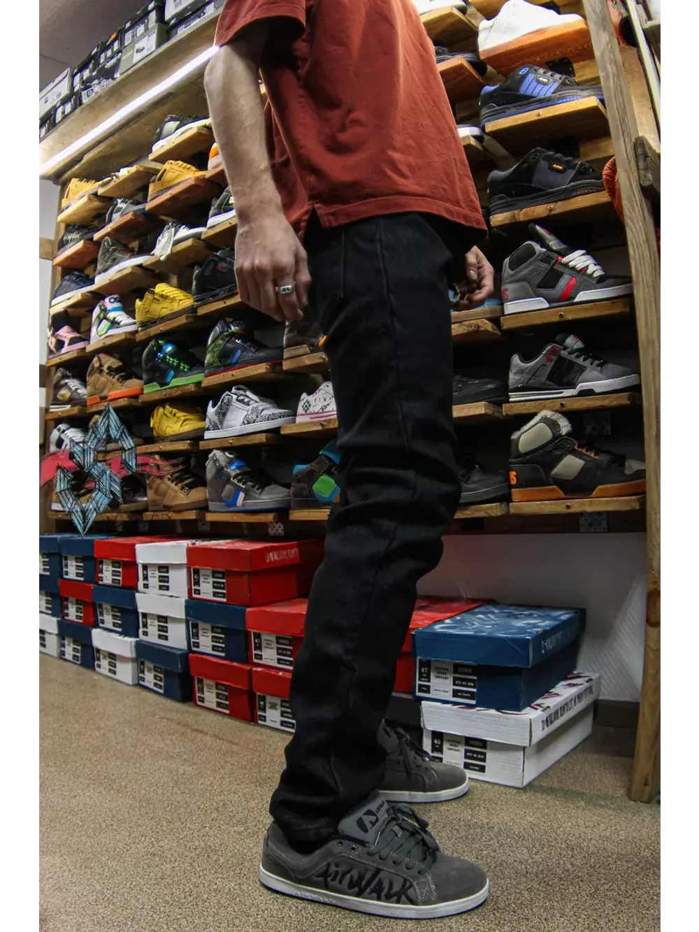 Джинсы прямые утепленные трубы от Savitar Shoes Company