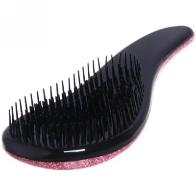 Расческа массажная компактная «Marlene», в пластиковой коробке, цвет темно-фиолетовый, 15см