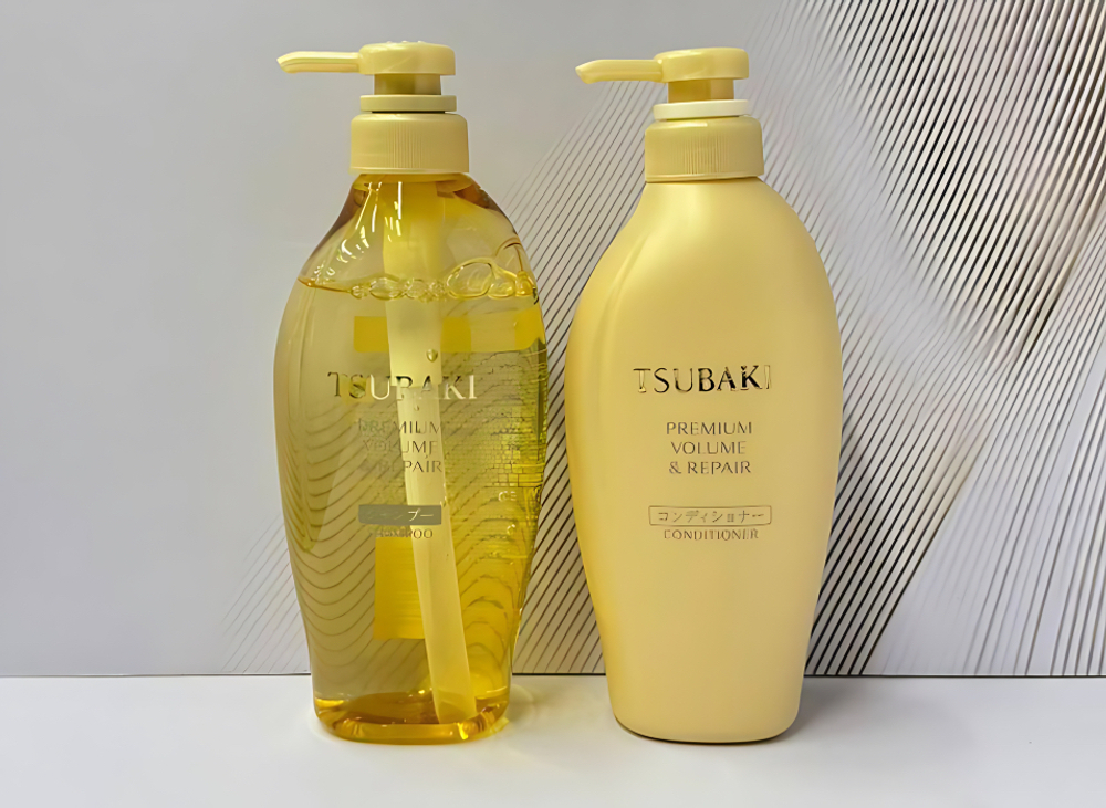 Tsubaki Premium Volume Repair Шампунь для восстановления и придания объема волосам