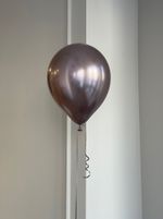 Шар пудрово-розовый латекс