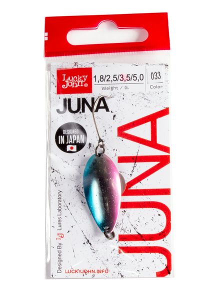 Блесна колеб. Lucky John JUNA длин.33мм/03,5г 033