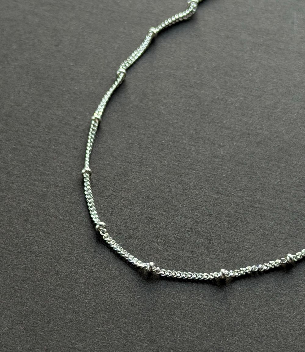 Браслет на ногу мини Точки / Studs