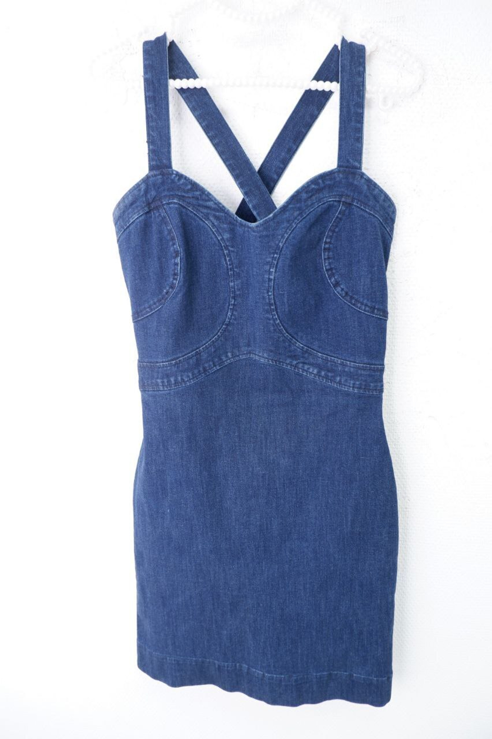 Платье Oodji джинсовое 44 размер