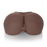 Мастурбатор реалистичный Vivid Raw Assterbator с вибрацией смуглый (Цвет: смуглый)