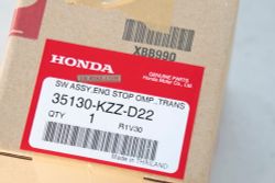 35130-KZZ-D21 (35130-KZZ-D22). SWITCH ASSY., ENGINE STOP.  Honda CRF250L (2017-2020)