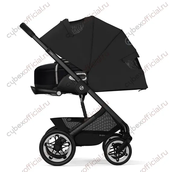 Прогулочная коляска Cybex Talos S Lux BLK Moon Black
