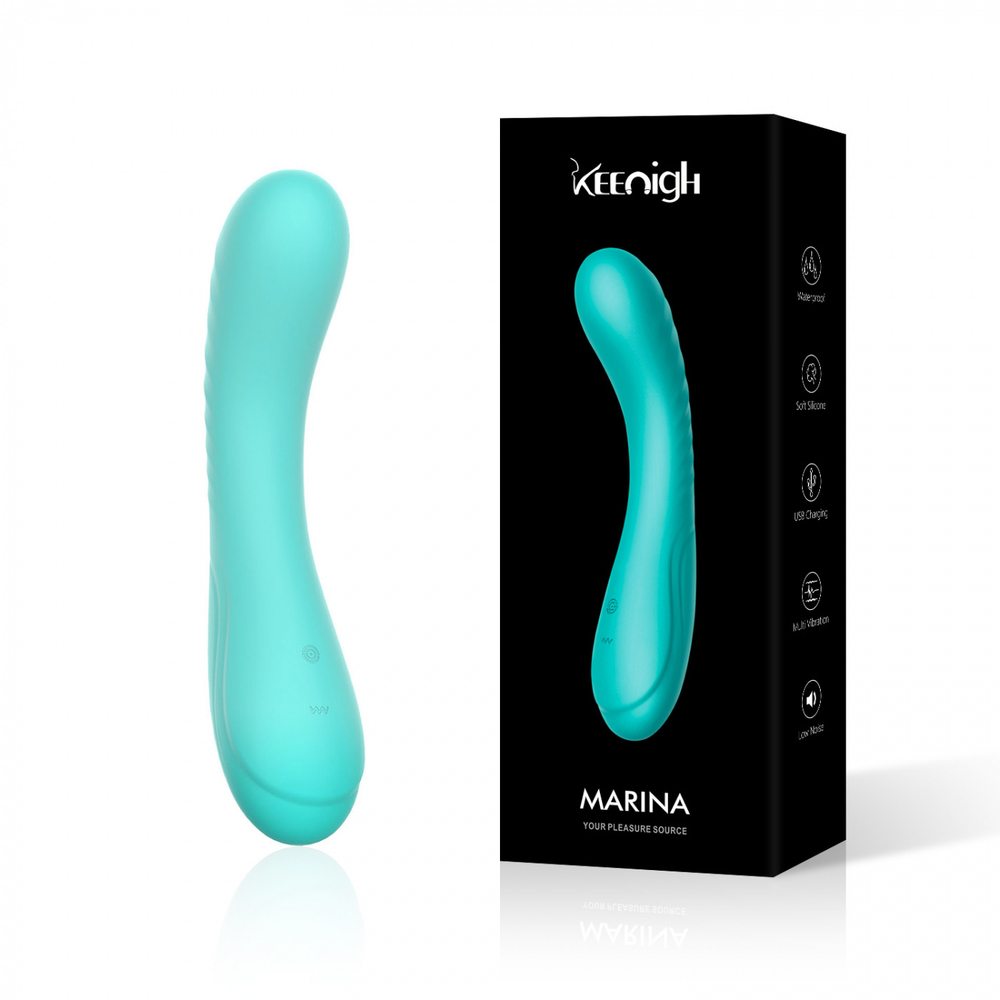 Вибратор KEENIGH Silicone аккумулятор 196.5*35.7*34.97
