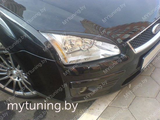 Реснички на фары узкие для Ford Focus MK2