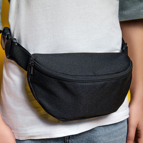 Поясная сумка с держателем для карт. Без принта