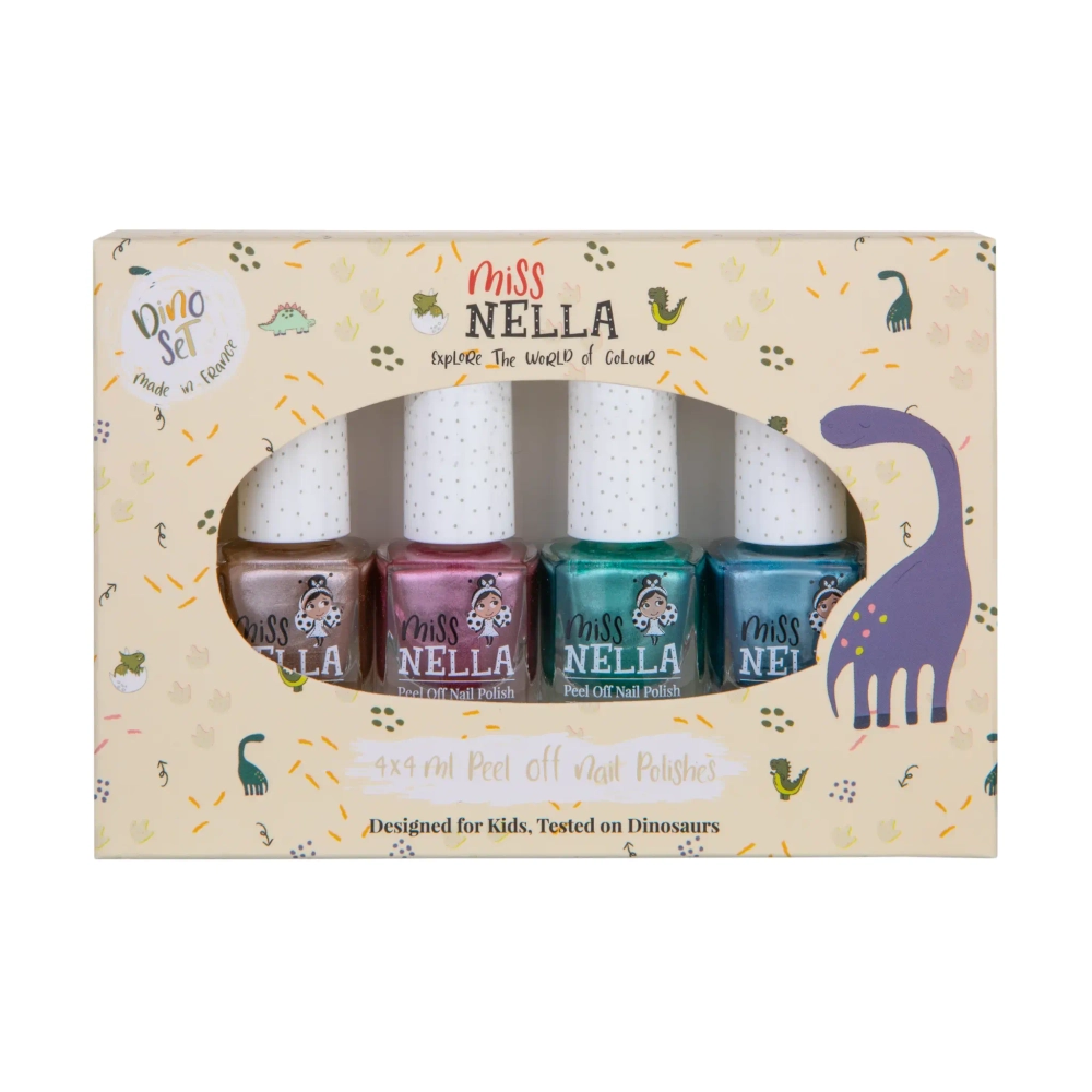 Набор лаков для ногтей Miss Nella Dino Collection 4 шт