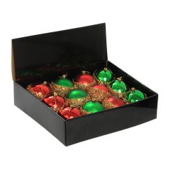 GAEM Набор из 12шт Украшение новогоднее Шар "Сказочный Сатурн", D8 см, L35 W28 H21 см