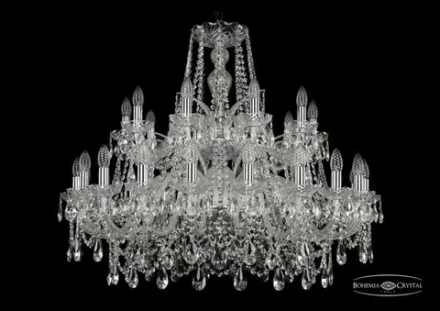 Подвесная люстра Bohemia Ivele 1411/20+10/360/2d/Ni