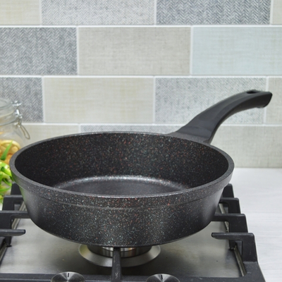 Сковорода 24см высота 6,4см ENERGY Agate Induction с несъемной ручкой, Ис8241A