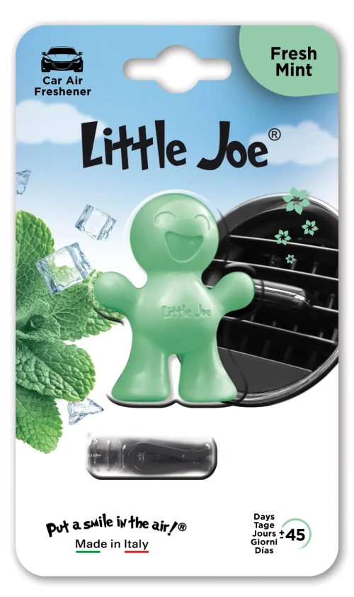Little Joe Fresh Mint (Свежая мята) - lime green Автомобильный освежитель воздуха