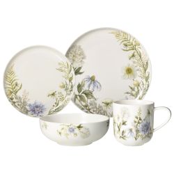 НАБОР ПОСУДЫ ОБЕДЕННОЙ LEFARD "GRASSES" НА 4 ПЕР. 16 ПР. (КОР=2НАБ.)