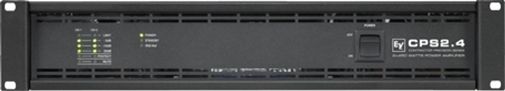 Electro-Voice CPS2.4-II усилитель, 2 канала, 650 Вт @ 2 Ом, 400 Вт @ 4 Ом, 200 Вт @ 8 Ом, класс AB