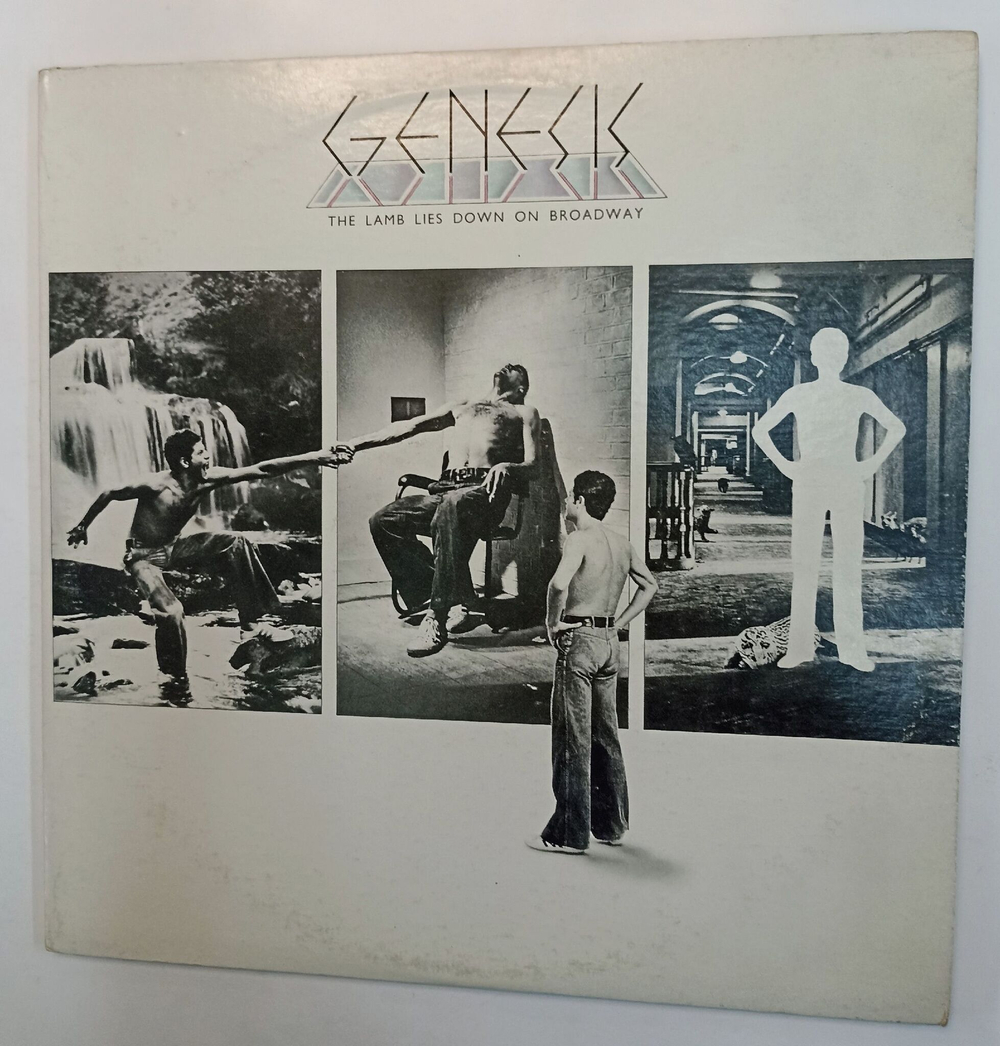 Винтажная виниловая пластинка Genesis The Lamb Lies Down On Broadway (USA 1974)