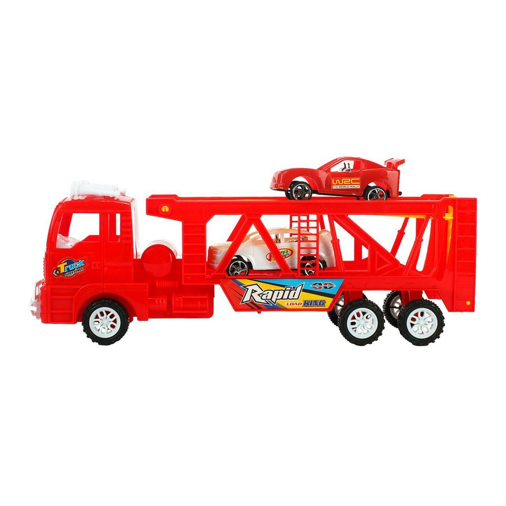 Автовоз ин. +2машины, пакет JL002-3