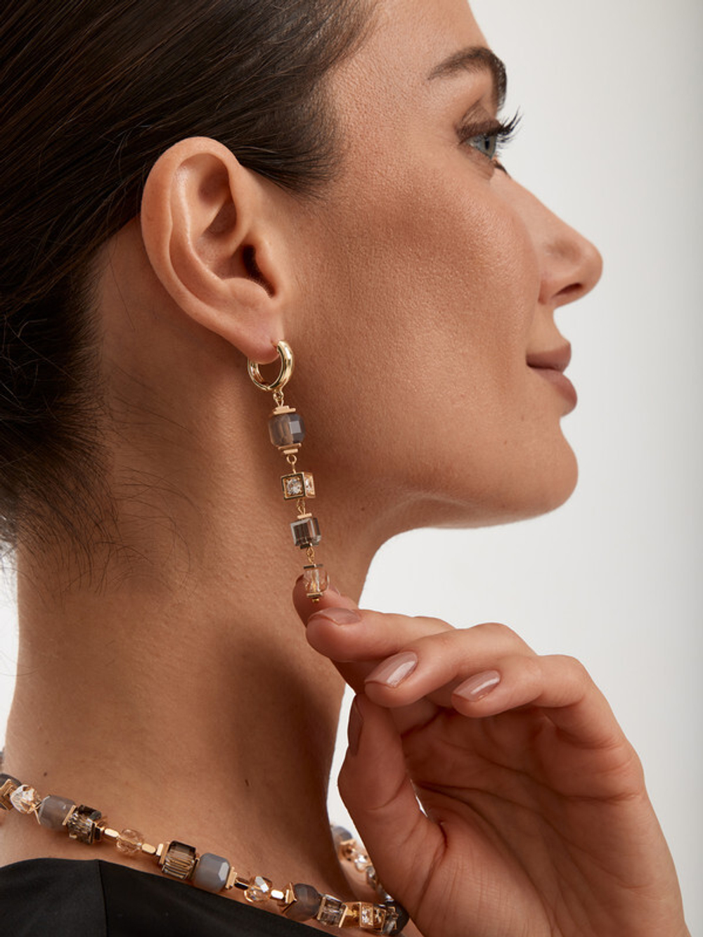 91001820 Серьги Selena Pearls