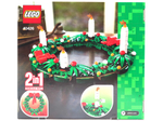 Конструктор LEGO 40426 Рождественский венок 2-in-1
