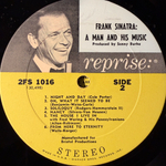 Frank Sinatra ‎– A Man And His Music 2LP (США 1965г.)