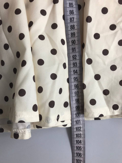 Платье в горошек для романтичного настроения, визуально на 44 размер