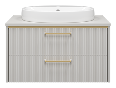 Тумба под раковину Brevita Elche 80 подвесная