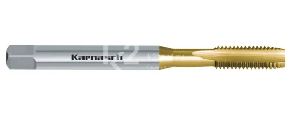 Метчик машинный Karnasch М5×0,8 мм, HSS-Co/TiN, DIN 376, арт. 20.1820-008