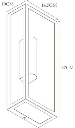 Уличный настенный светильник Arte Lamp