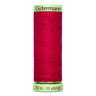 Нить Top Stitch 30/30 м для декоративной отстрочки, Gutermann, 909 малиновый