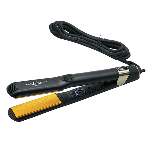 Akitz Keratiner AT-01L Профессиональные щипцы-выпрямители с широкими пластинами