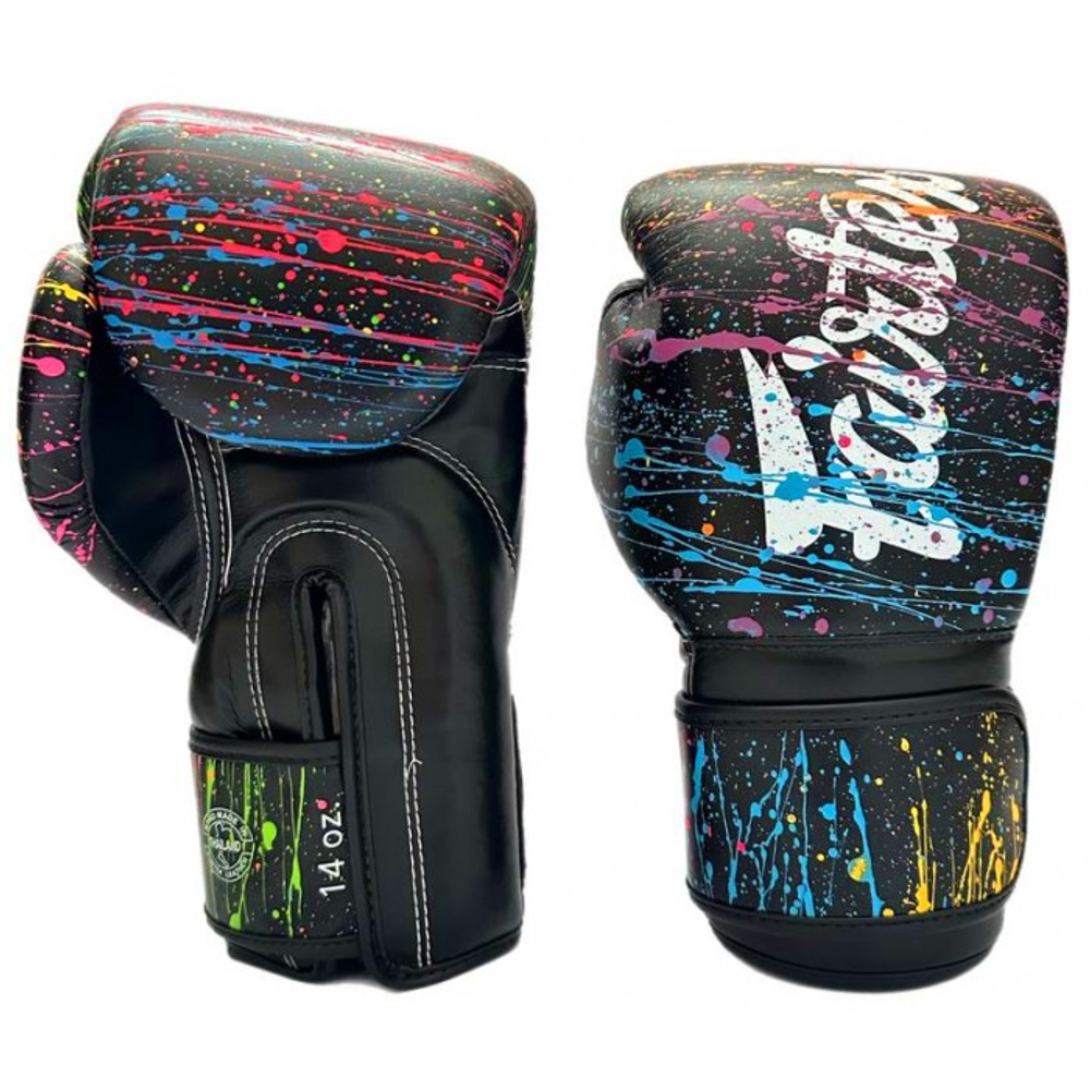 Боксерские перчатки Fairtex BGV-14 Painter Black