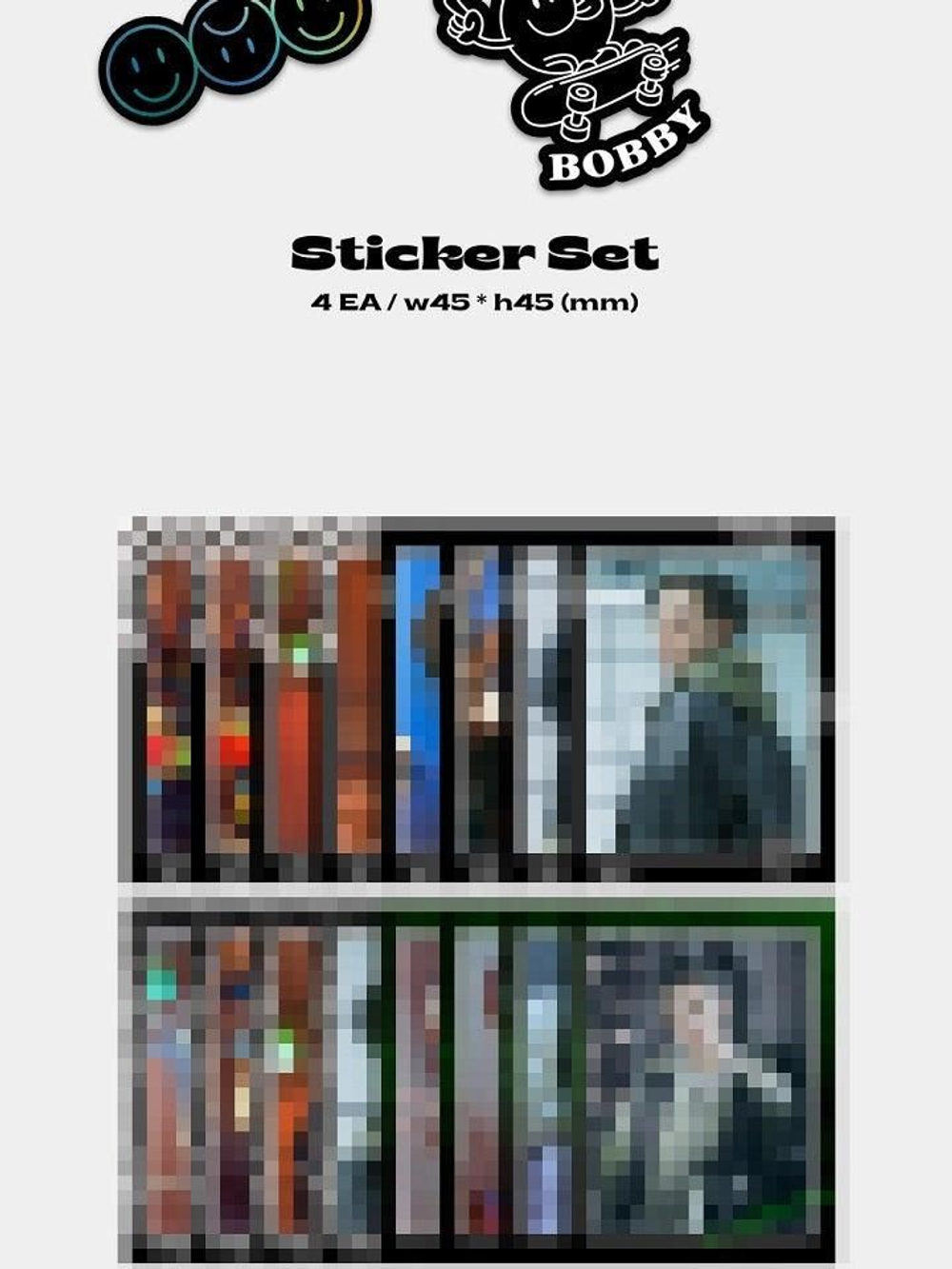 Альбом iKON Bobby - Lucky Man 2nd Album 2 Version SET