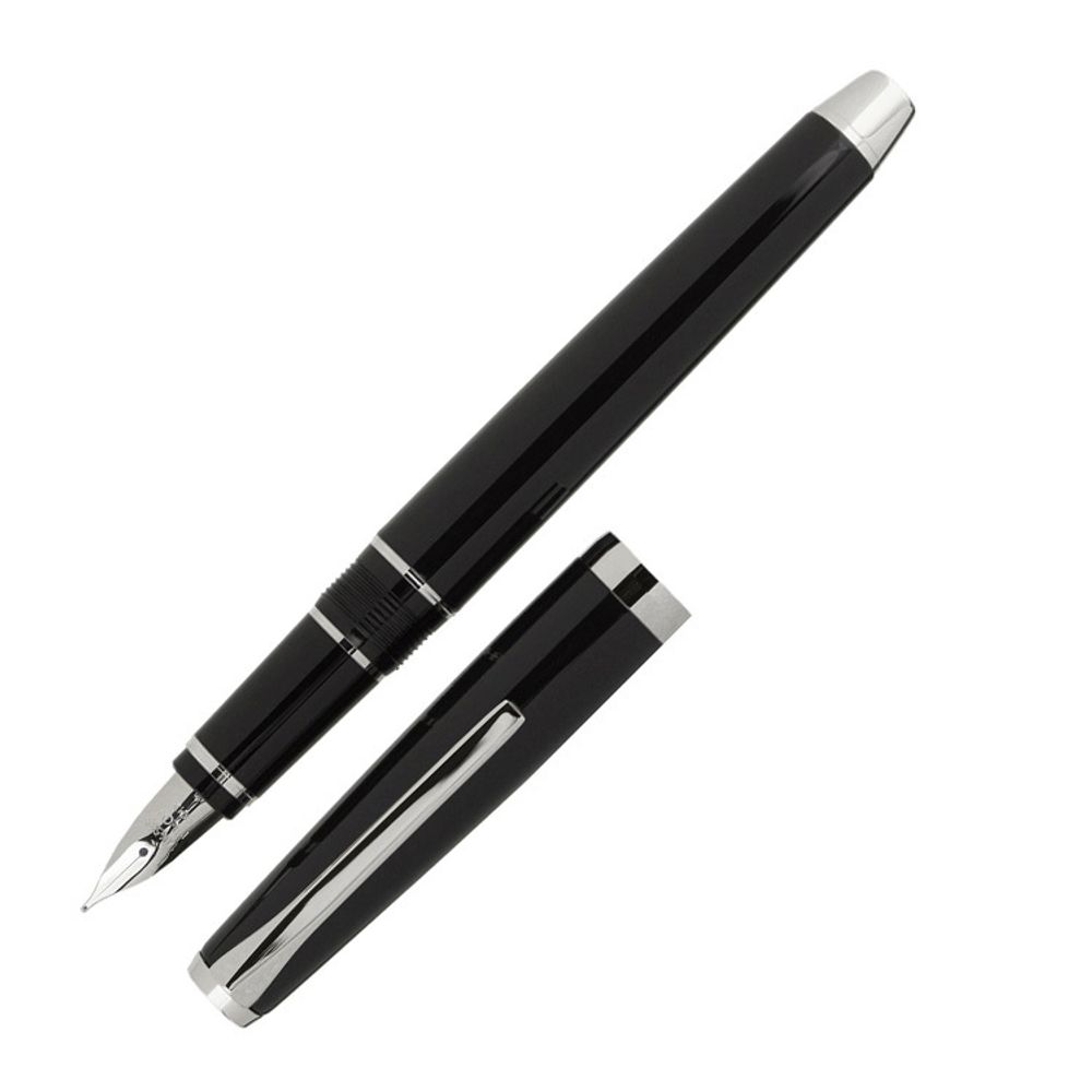 Перьевая ручка Pilot Falcon Metal Black с пером F (FE-25SR-BN-SF) 1