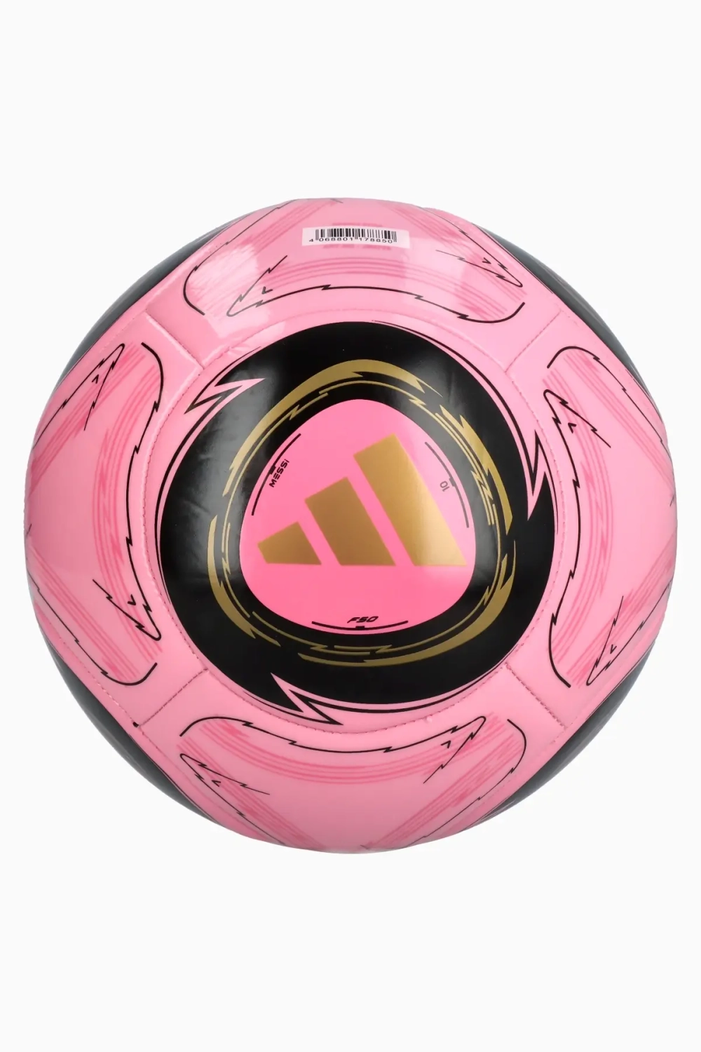 Футбольный мяч adidas Messi Club размер 4 - розовый