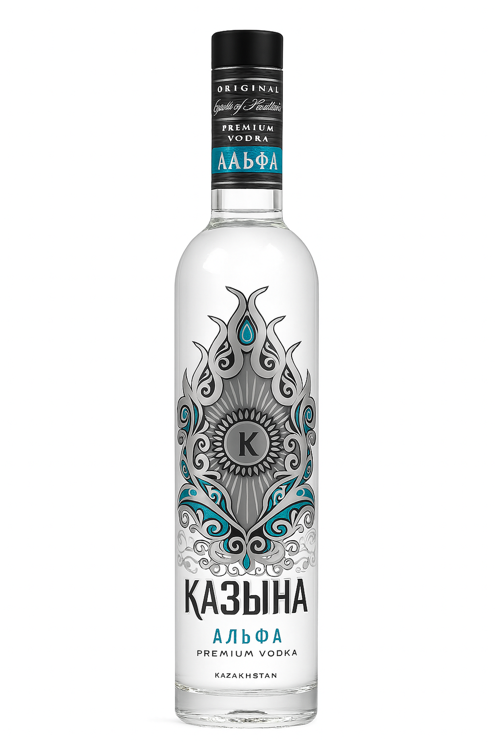 Водка Казына Альфа original 0,45 л