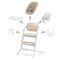 Стульчик Cybex Lemo 4-in-1 Set Sand White