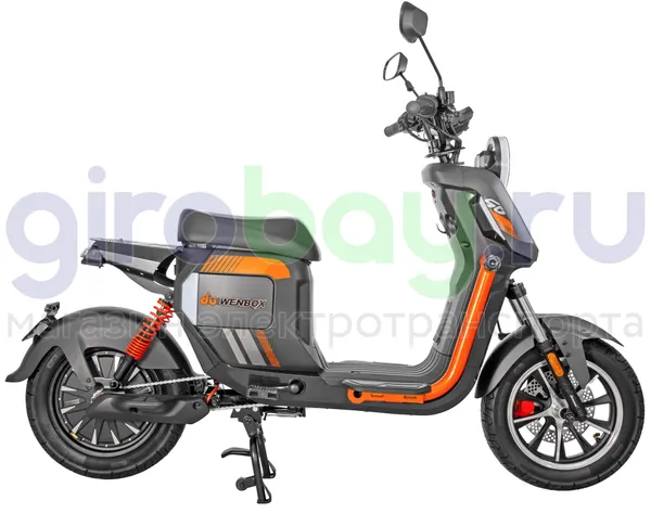 Электроскутер WENBOX U2 1500W (60V/45Ah) - Чёрный фото №5