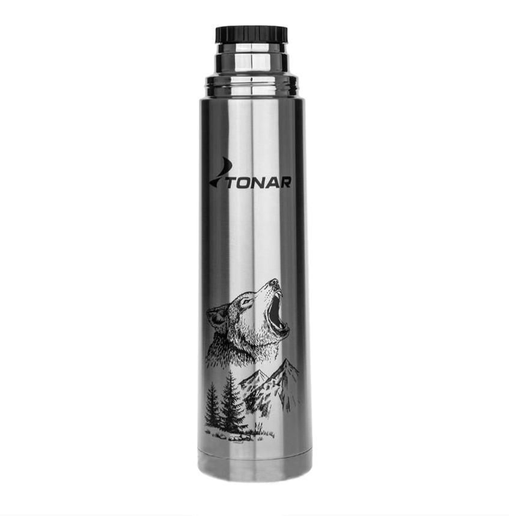 Термос TONAR (HS.TM-051-W) 1200ML Волк