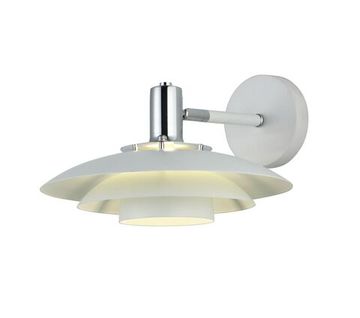 74728/1W WHITE+CHROME (1) Настенный светильник (RL)