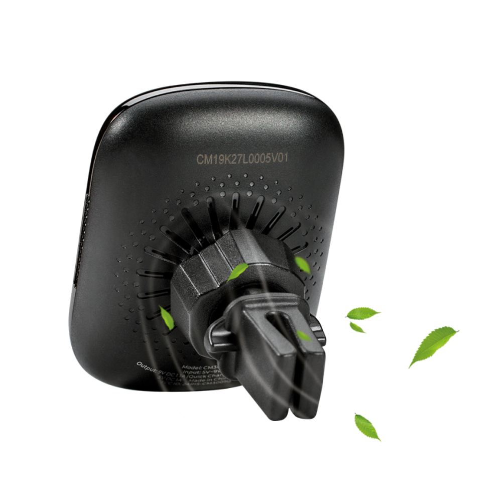 Магнитный автомобильный держатель с беспроводной зарядкой PITAKA MagEZ Mount Qi Car Vent (CM3001Q) Беспроводная зарядка: Qi 10 Вт. Устанавливается на вентиляционную решётку