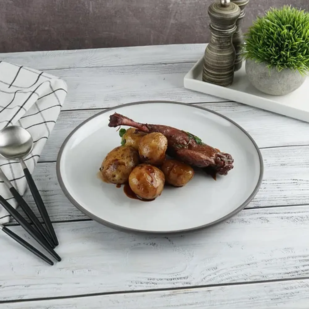 Тарелка d 27 см Evolution Blanc P.L. Proff Cuisine [1]