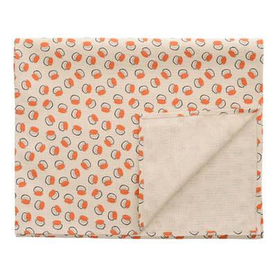 Дорожка на стол из хлопка с принтом "Ягоды" Russian North 45х150 см