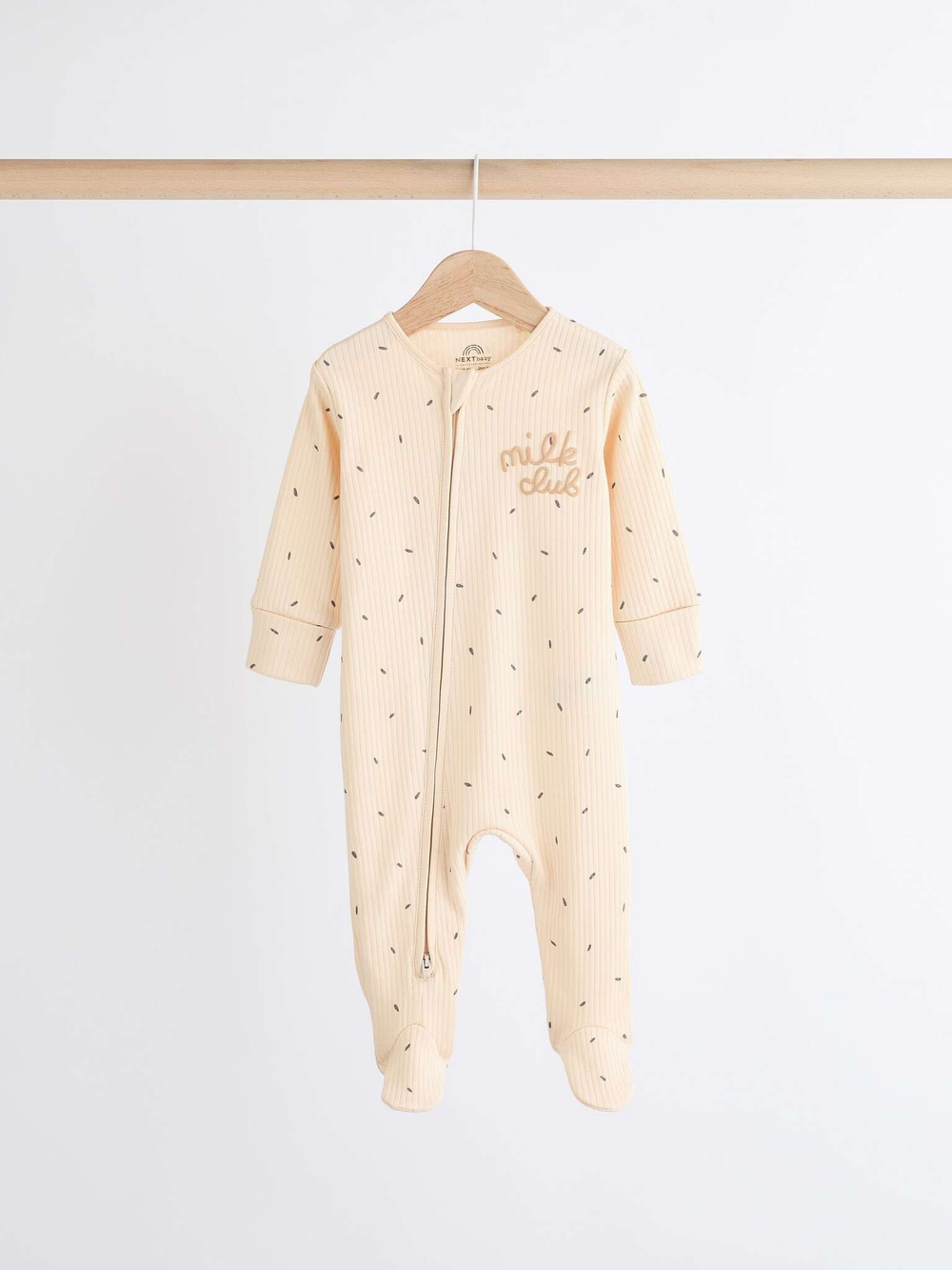 Комбинезон / Cлип для малышей Next 606-563, 3 шт., Бежевый, Серый